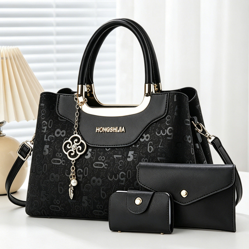 Luxury Bags Women - 3-piece Fashion Women's Handbag Set, Light