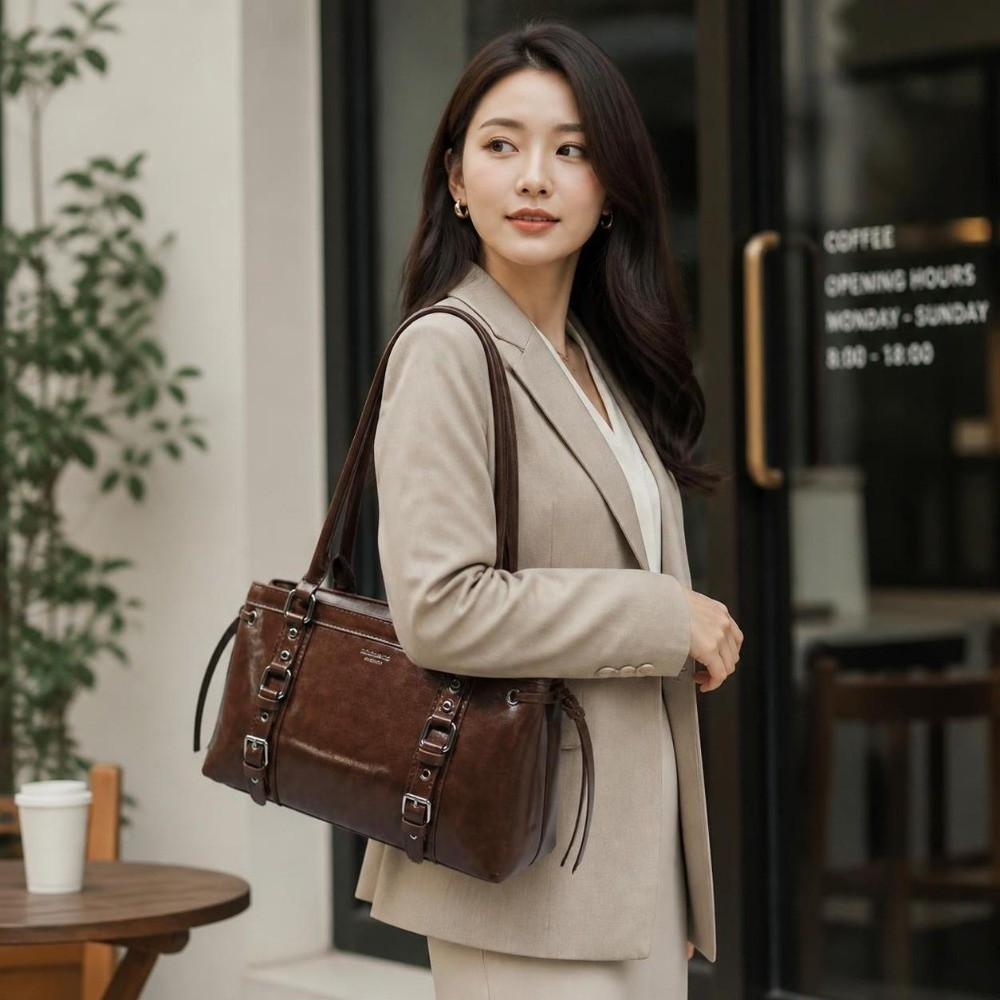 Durable Structured Shape Women - Structured Handbag Top Handle review and price