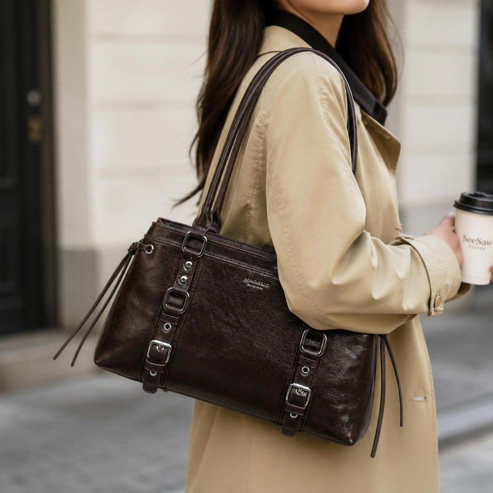 Durable Structured Shape Women - Structured Handbag Top Handle review and price