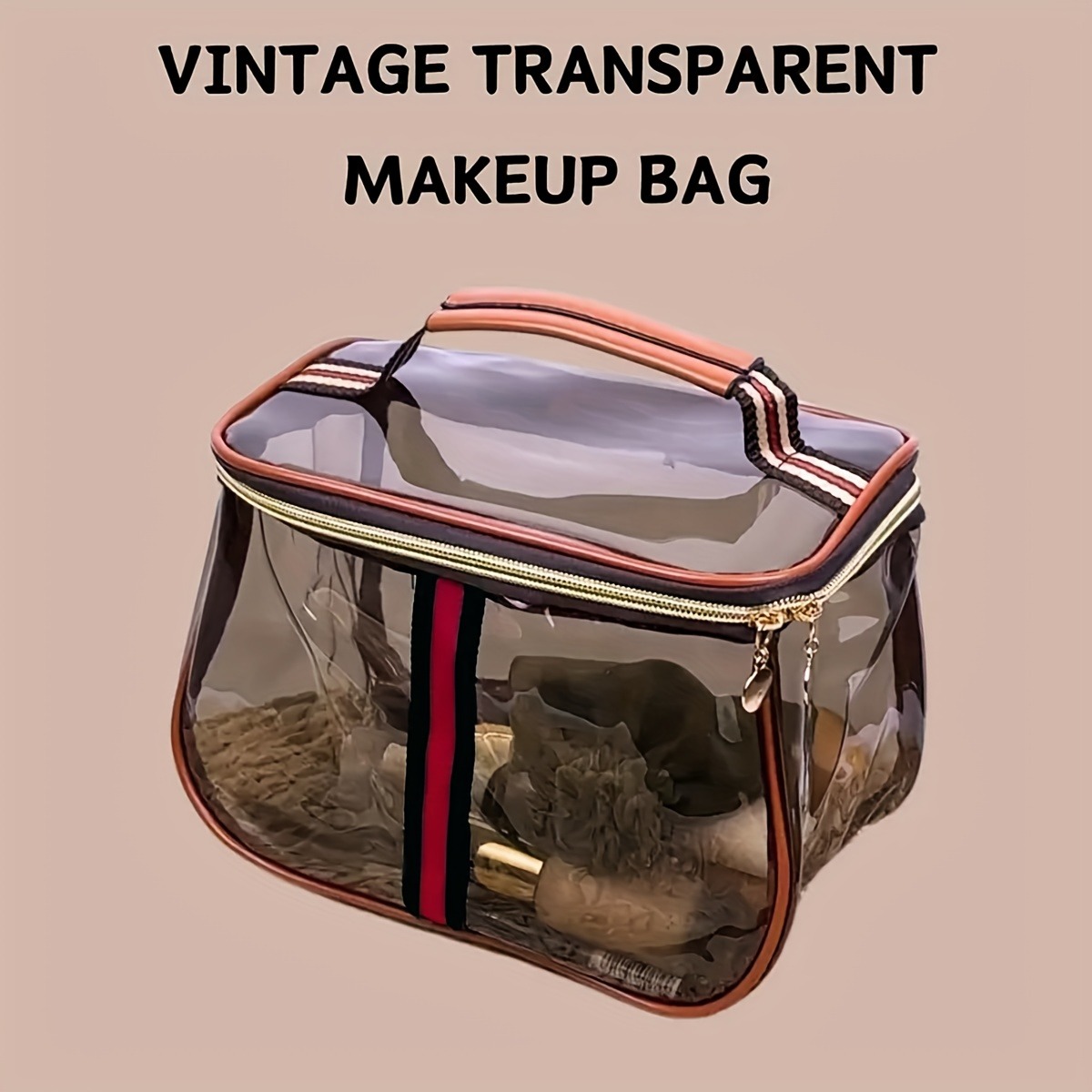 Women' Transparent Apple-Theme - Structured Handbag Top Handle review and price