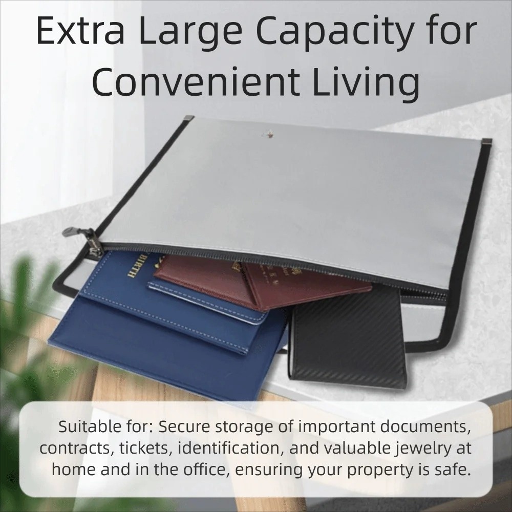 Waterproof Fireproof Document  - Structured Handbag Top Handle review and price