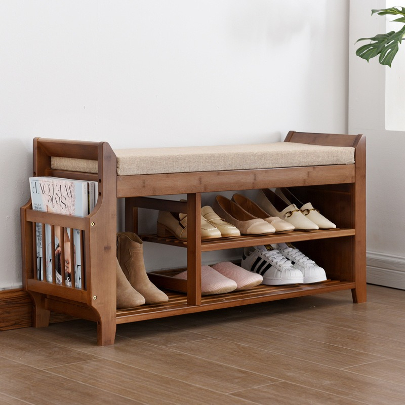 Retro style bamboo shoe cabine - Luxury Bags Level review and price