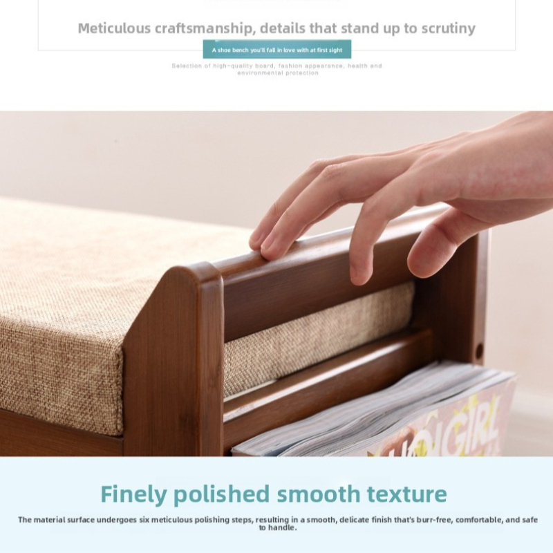 Retro style bamboo shoe cabine - Luxury Bags Level review and price
